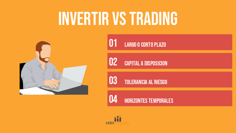 invertir vs trading